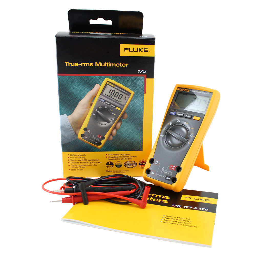 FLUKE デジタルテスター　175 Fluke 175 ESFP True RMS Digital Multimeter - Amazon.com